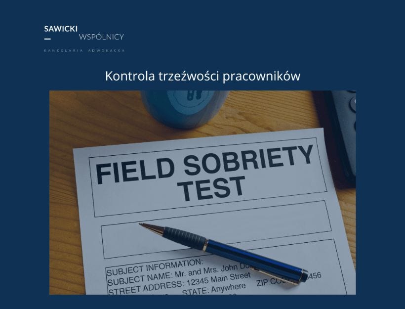 Nowelizacja Kodeksu Pracy W Zakresie Kontroli Trze Wo Ci Pracownik W